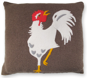 Colorful Realm Pillow KnitKit - Hen